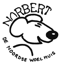 Logo Norbert de Noordse Woelmuis